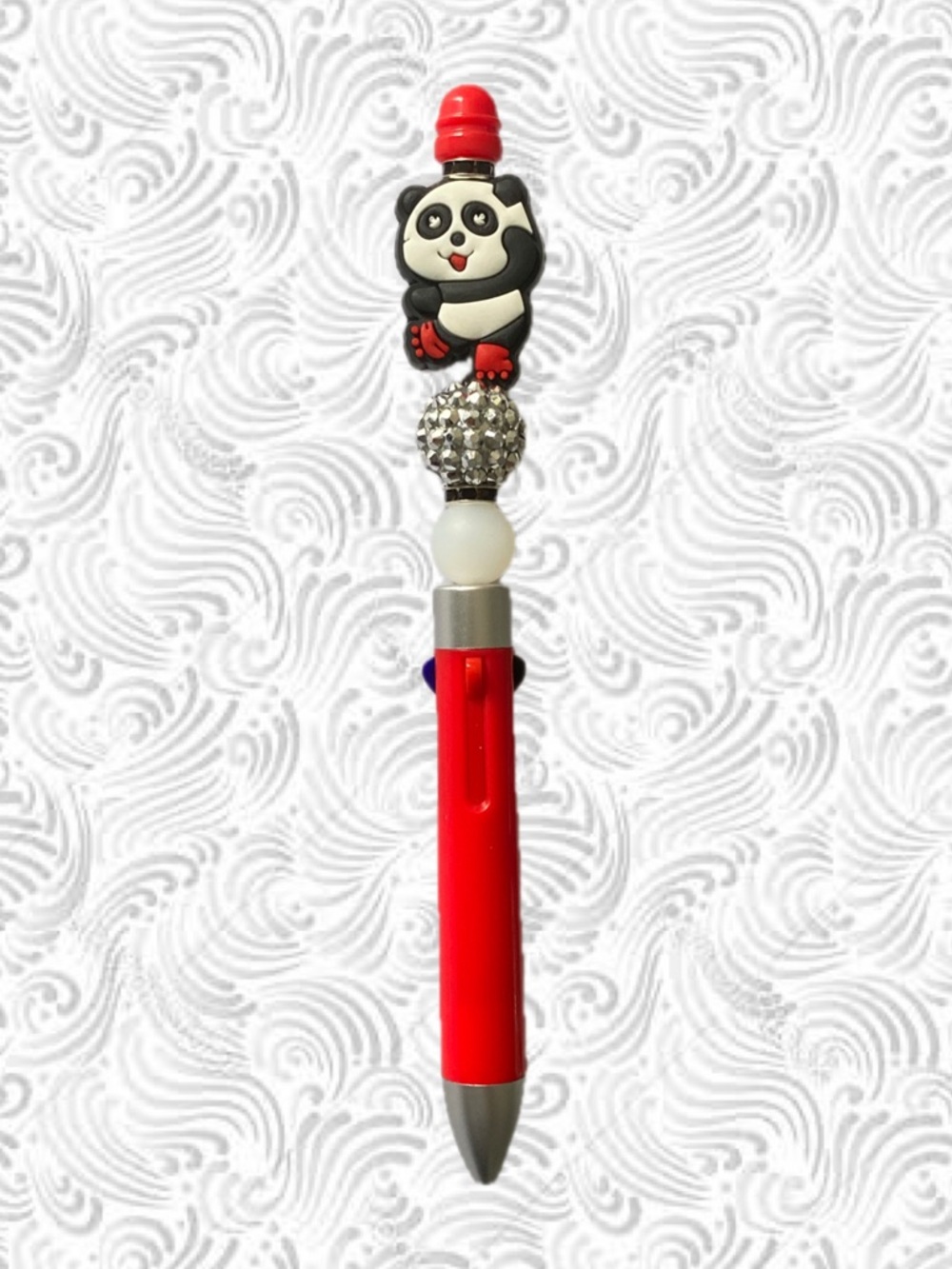 Skating Panda Pen 🐼 (Writes in 4 Different Colors)!